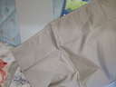 安敏诺100%防螨枕套80支纯棉A类贡缎纯色可水洗 实拍图