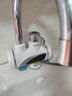 四季沐歌（MICOE）【10年旗舰丨热销10万】电热水龙头即热式速热水龙头热水加热器侧进水下进水冷热两用厨房 雪山白+下进水【即开即热+水电分离】漏保插头 实拍图