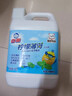 白猫 柠檬薄荷洗洁精5kg*4瓶（整箱装） A类食品用祛油除腥青柠薄荷香 实拍图
