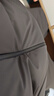 优衣库男装女装无缝羽绒连帽外套夹克羽绒服478279 08 深灰色 3XL 实拍图