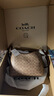 蔻驰（COACH）奥莱女士女包经典标志LAUREL 31号流浪包单肩包斜挎包腋下包礼物 IM/棕黄色/棕色 实拍图