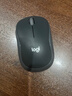 罗技（Logitech）M185鼠标 无线鼠标 办公鼠标 对称鼠标 黑色灰边 带无线2.4G接收器 实拍图