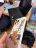 XP适用苹果15promax手机壳新款镜头全包iphone15promax保护外壳防摔硅胶男女高级感-古董白摘柿小猫 实拍图