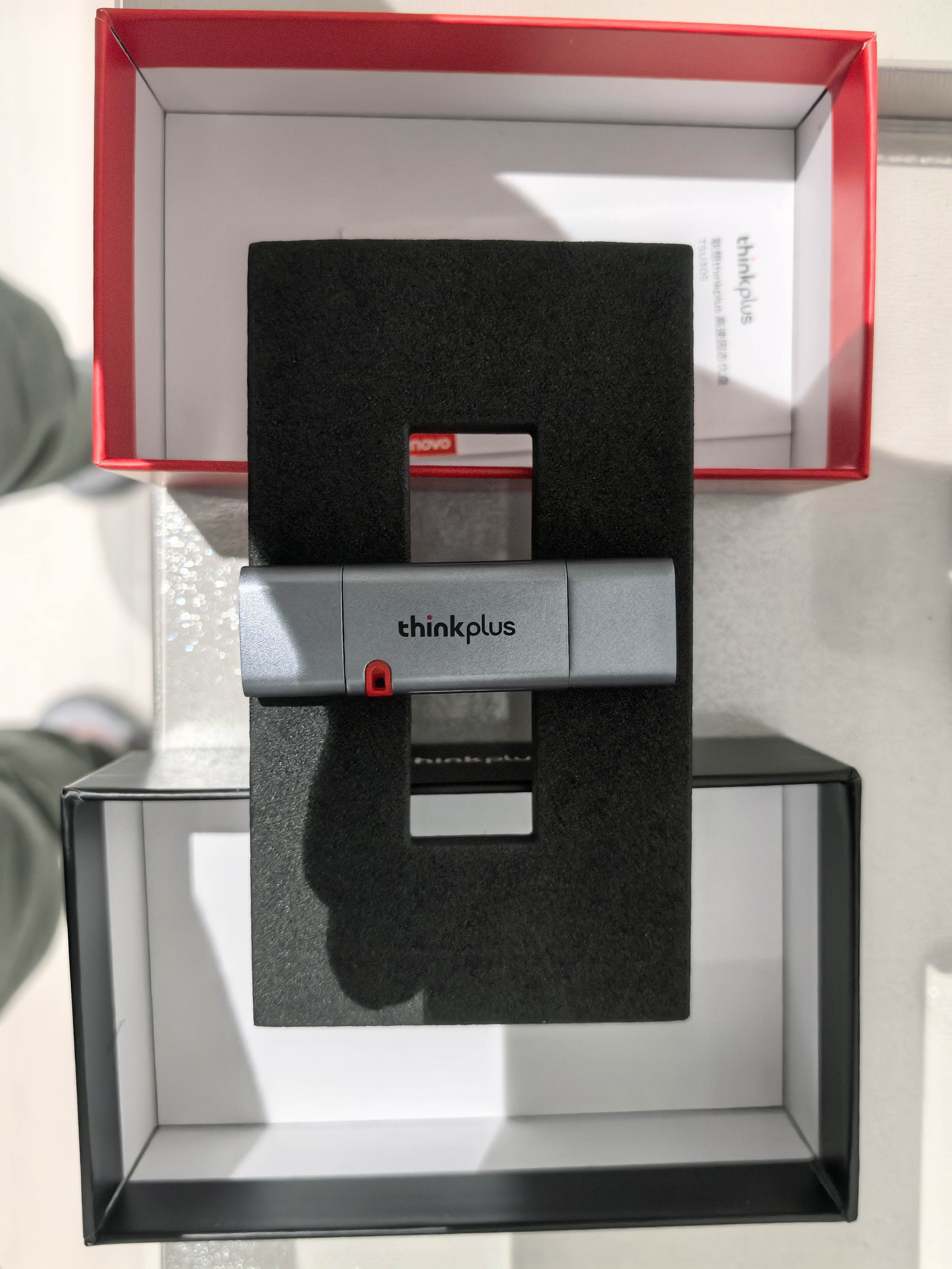 ThinkPlus联想 512GB 固态U盘1000MB/s双接口USB3.2&Type-C高速传输大容量手机电脑通用优盘TSU305系列 实拍图