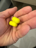 霍尼韦尔（Honeywell）隔音睡眠耳塞  便携装工作学习睡觉防噪音防呼噜声降噪荧黄8副/包 实拍图
