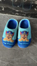 汪汪队儿童棉拖鞋冬耐磨室内男童女童卡通软底家居鞋小孩保暖拖鞋 1807天蓝 210/内长190mm  实拍图