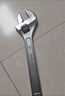 卡夫威尔活动扳手活口工业级大开口管钳开口0-38mm  12英寸 WR4112D 实拍图