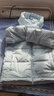波司登（BOSIDENG）25年新款羽绒服90绒女短款连帽保暖防风修身加厚外套B250245112XS 净水蓝|5981-欧若风 S 160/84A 体重约110-125斤 实拍图