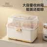 英氏（YEEHOO）宝宝奶瓶收纳箱防尘沥水架婴儿餐具盒放碗筷柜辅食工具置物架 实拍图