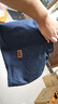 Lee潮牌斜挎包男大容量休闲通勤单肩包女轻便户外运动背包便携牛仔包 牛仔蓝（牛仔布） 实拍图