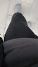 特步运动长裤针织男子秋冬加绒轻弹户外跑步速干休闲百搭束脚收口 实拍图