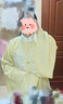 重回汉唐溶溶月竖领对襟袄马面裙套装原创明制汉服女款秋冬款 浅黄色竖领对襟袄/预售 付款45天 L 实拍图