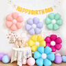 多美忆 生日场景布置气球儿童男孩女孩小雏菊太阳彩多色铝膜气球5件套 实拍图