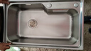 华帝（VATTI）水槽大单槽洗菜盆一体盆304不锈钢厨房水槽洗碗池台上中下安装 S1 实拍图