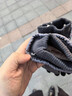 目丸保暖手套男女户外冬天骑行防寒风加绒厚触屏女防水冬季棉滑雪手套 9#深灰色 深度暖手套-男款 实拍图