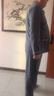 海澜之家男士睡衣男四季通用翻领开衫纯棉100%棉可外穿长袖长裤家居服套装 实拍图