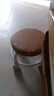 【京喜甄选】椅子万向轮美缝凳子带轮旋转擦地矮凳美甲修脚凳滑轮 儿童凳-咖色款 实拍图