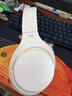 iKF T1 Pro【APP智联互动】头戴式蓝牙耳机无线有线hifi音质通话降噪环境音通透超长续航全景声云岩白 实拍图