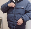 adidas 600蓬拒水保暖双面穿休闲连帽鸭绒羽绒服男女秋冬阿迪达斯   传奇墨水蓝   XL 实拍图