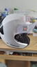 LS2新款摩托车头盔四分三盔电动助力车四季大尾翼大码男女半盔OF608 闪光白 4XL(建议63-64CM) 实拍图