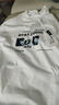 棉致纯棉短袖T恤男夏季款宽松凉感半袖上衣美式体恤潮流男装 白色 L 【115-130斤】 实拍图