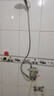 九牧（JOMOO）花洒喷头全套家用增压洗澡淋浴莲蓬头热水器手持淋雨花洒软管套装 不锈钢花洒软管H2BE2（1.5米） 实拍图
