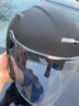 凤凰（Phoenix）新国标电动车头盔双镜片3/4半盔哑黑 男女四季通用电瓶车头盔冬季保暖骑行安全帽 实拍图