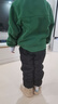小黄鸭儿童装新款冬季棉裤中小童男女宝宝加绒加厚一条过冬裤子潮 黑色 压花棉裤 130 实拍图