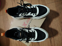 特步男鞋运动休闲老爹鞋流年冬季革网保暖防滑耐磨增高休闲鞋子男 实拍图