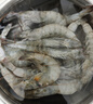 百年渔港海捕对虾超大盐冻只只分离白虾  30-40规格 净虾重4斤 60-80只 实拍图