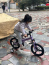 凤凰儿童自行车轻量镁合金学生小孩单车带辅助轮3-6-10-12岁小中大童 【顶配-碟刹一体轮】星云紫丨大礼包+98%已安装 16寸（目前身高115-125cm选择） 实拍图