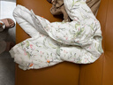良良（liangliang）[新品]婴儿睡袋火山棉恒温儿童乖肚肚秋冬宝宝分腿防踢被子 厚夹棉【适合6-10℃】风铃草 L（建议身高80-95cm） 实拍图