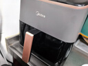 美的（Midea）免翻面家用空气炸锅微波炉烤箱蒸烤一体可视窗口大容量5.3L智能触控金属内腔蒸汽嫩炸KZC539J5 实拍图