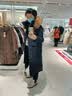 波司登反季极寒鹅绒男女连帽超长款毛领商场同款新年红羽绒服 实拍图