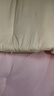 富安娜蚕丝大豆被子 超柔针织冬季被芯 双人冬厚被 约7.2斤230*229cm 实拍图