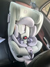 ledibaby乐蒂宝贝儿童安全座椅0-4-12岁汽车用婴儿宝宝座椅车载可坐可躺 【新国标】太空舱2Pro豪华版-松霜绿 实拍图