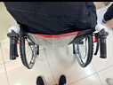 怡辉（YIHUI）轮椅轻便可折叠老人专用出行小型年轻人骨折便携式可自推手动轮椅 实拍图