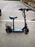 永久电动滑板车便携两轮代步车电瓶车迷你小型代驾折叠电动车锂电池 48V黑/65-75KM旗舰版强动力 实拍图
