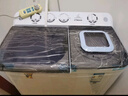 小鸭【官方店】半自动洗衣机迷你小型波轮大容量租房宿舍家用双桶双缸分区脱水甩干老式强力去污 18.5KG【洗12+脱6.5+强劲电机全国联保】 实拍图