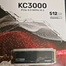 金士顿(Kingston) 512GB SSD固态硬盘 M.2接口(NVMe PCIe 4.0×4) KC3000 读速高达7000MB/s AI 电脑配件 实拍图