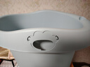 世纪宝贝（babyhood）Baby熊浴桶 儿童泡澡桶 婴儿游泳桶 加大加厚宝宝浴盆 310蓝 实拍图