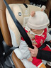 bebelock儿童安全座椅汽车用9个月-12岁宝宝车载坐椅增高垫可折叠通用便携 香槟金-isofix接口款 i-Size认证 实拍图