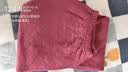 铜牛26新款暖棉开襟家居女套秋冬家居服套装 启运紫红 L(170/95) 实拍图