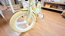 永久（FOREVER）永久儿童自行车永久自行车儿童 自行车3-6岁折叠自行车儿童单车 高配黄|一体轮+折叠+辅助轮+礼包 14寸|身高95-120cm 实拍图