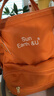 sun earth&u日本七夕多功能妈咪包母婴包轻便大容量宝妈双肩包休闲背包女防水 桔色（20L）【现货现发】 实拍图