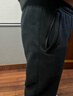 安踏加绒运动裤男2025年秋冬季宽松长裤休闲裤束脚裤子男士卫裤篮球裤 -1基础黑/加绒加厚【拉链口袋】 L (175) 适合120-140斤 实拍图