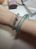 芯奢蓝冰狐狸手镯女士叠戴海蓝色蝴蝶手串女清冷感小众气质小红书同款 手镯 实拍图