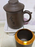 言艺紫砂茶杯水杯茶水分离杯紫砂办公杯商务送礼伴手礼舍得带罐礼盒装 实拍图