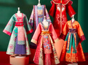 迪漫奇儿童服装设计师玩具女孩diy手工制作国风汉服时装娃娃生日礼物 实拍图