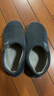 回力纯色全包棉鞋情侣室内外防滑保暖棉拖鞋HLX0233灰色44-45码 实拍图